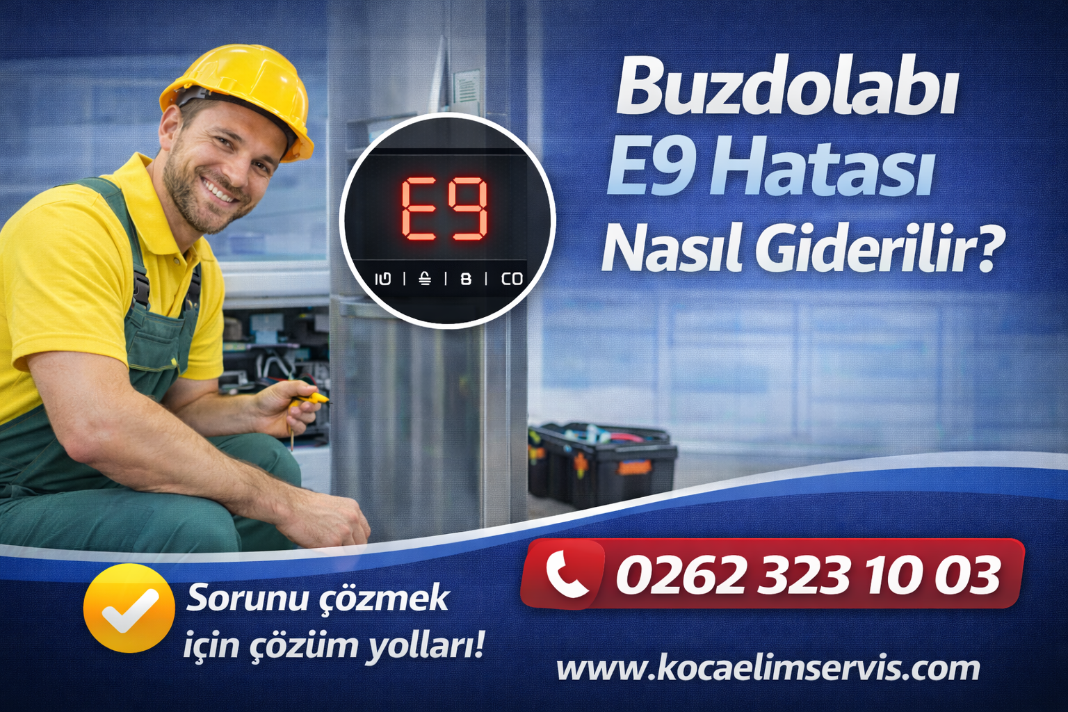 Beko buzdolabı E9 hatası nasıl giderilir