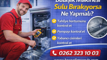 Bulaşık makinesi sulu bırakıyorsa ne yapmalı?