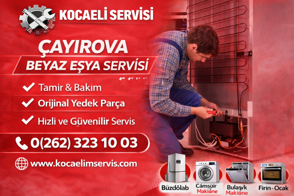 Çayırova beyaz eşya servisi çamaşır makinesi buzdolabı bulaşık makinesi teknik servis hizmeti
