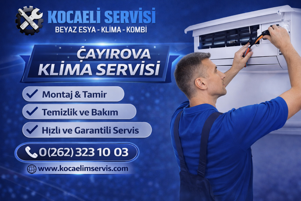 Çayırova Samsung klima servisi klima bakım, arıza onarım ve gaz dolumu hizmeti